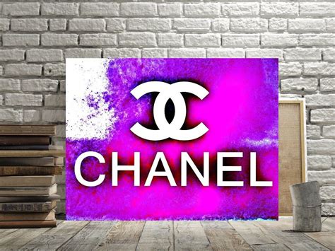 chanel leinwand|chanel logo cc.